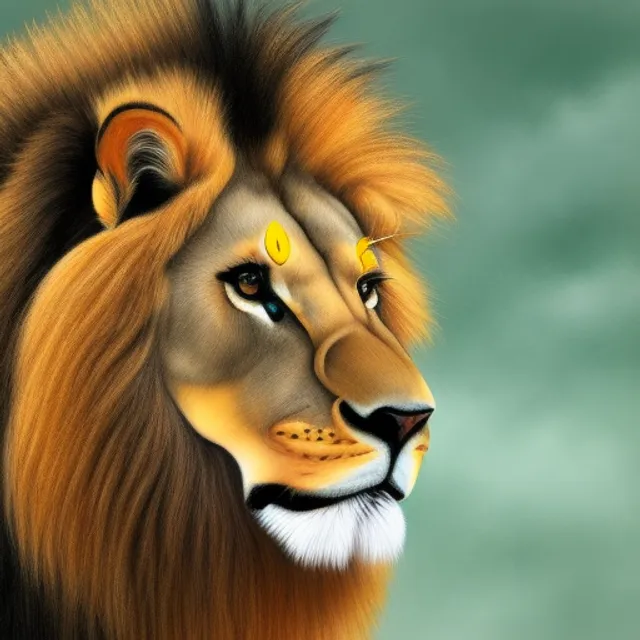 lion realistic