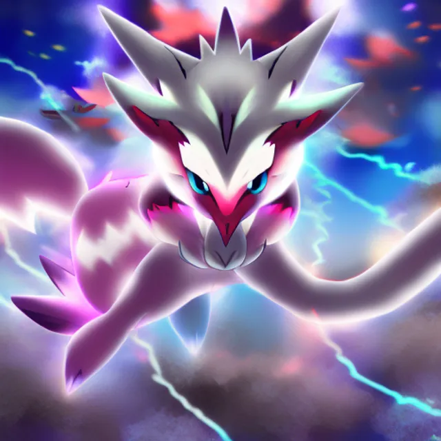 New Pokémon changing into a powerful creature. New Pokémon changing into a powerful creature. reflective