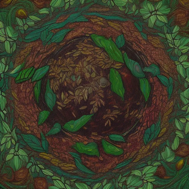 olpntng style, Flower and Leaf Covered Green Skin Gaia Cradling a Small Planet Earth Globe  in the style of Noah Bradley and Alex Gray and Thomas Cole, oil painting, heavy strokes, paint dripping