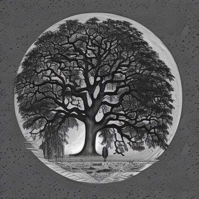 An oak on the moon