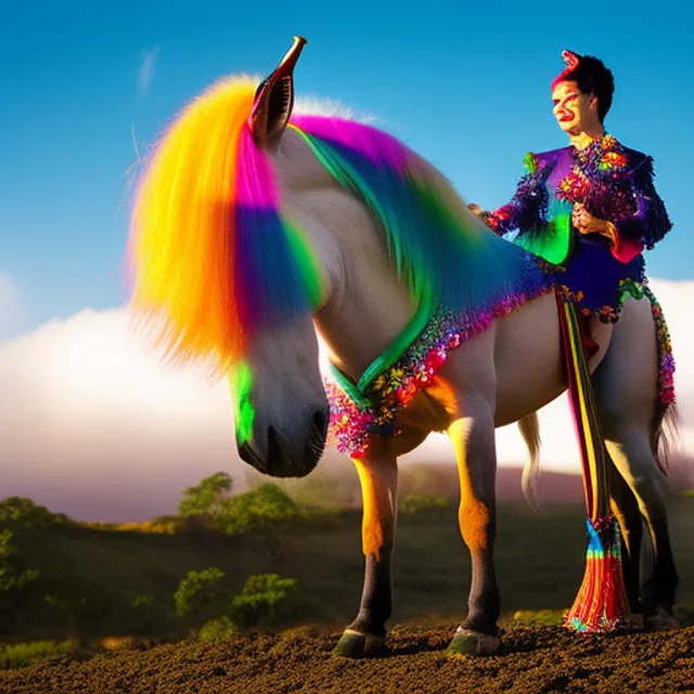 Rainbow unicorn 