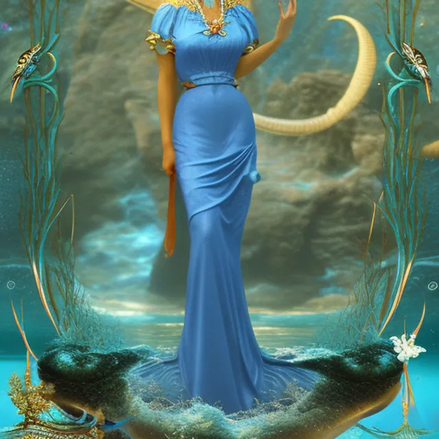 Nicola tesla mermaid