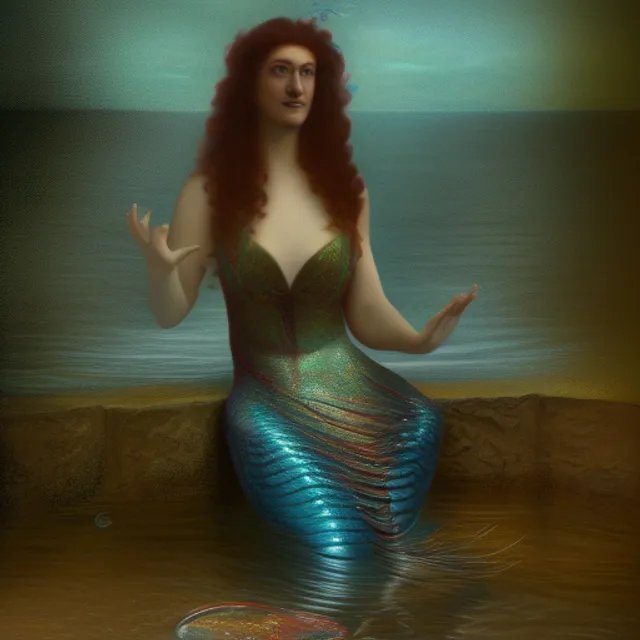 Nicola tesla mermaid