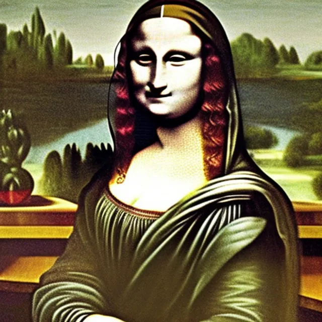 mona lisa dancing