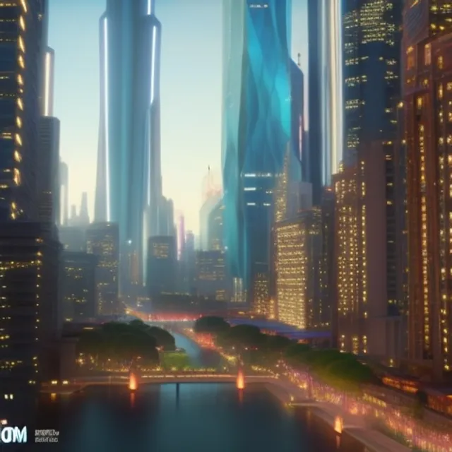How about creating an ultra-realistic, 8K short film in Unreal Engine, inspired by both Chinese cities and the imaginative world of Studio Ghibli?

The film could show a stunning, photorealistic 3D cityscape, featuring towering skyscrapers, busy streets, and bustling markets, but with elements of magic and wonder added in, such as floating lanterns and fantastical creatures like dragons. The film could center around a giant, central tree, which serves as a hub of activity and is connected to the surrounding buildings by bridges and walkways. The tree could be home to various businesses and homes, as well as a community park filled with playing children and animals.

Throughout the film, there could be breathtaking shots of the city, showing the vibrant colors and dynamic weather effects that bring the world to life. The film could have a dreamlike quality, with a vibrant and lively atmosphere that creates a sense of wonder and awe, evocative of the imaginative worlds found in Studio Ghibli films.
