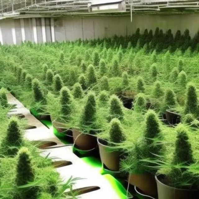 Marijuana grow house