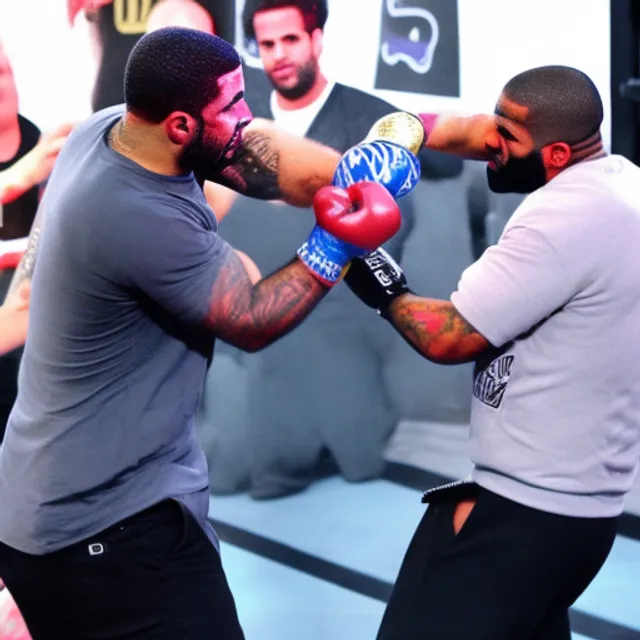 Drake involved in a brutal punch up fight