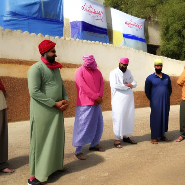Muslim men