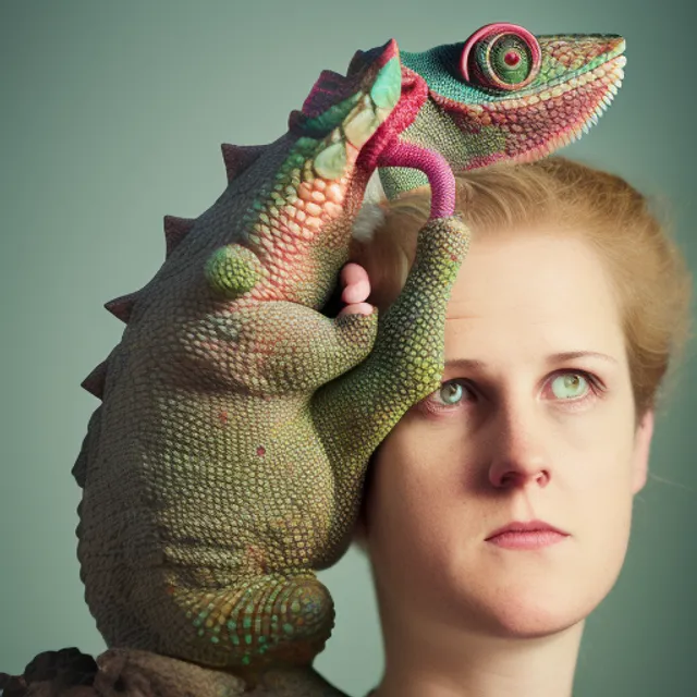 look everywhere before the chameleon