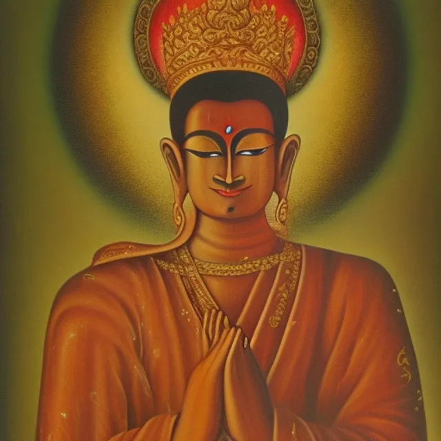 Once upon a time, there was a disciple of the Buddha named Maudgalyayana change "Buddhist" to "Maudgalyayan"