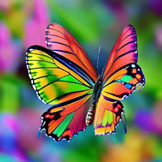 Butterfly colourful