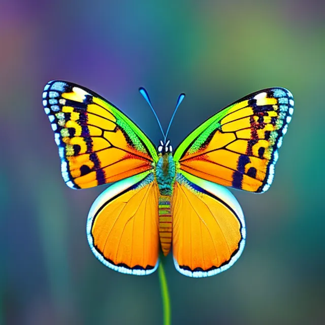 Colourful butterfly 