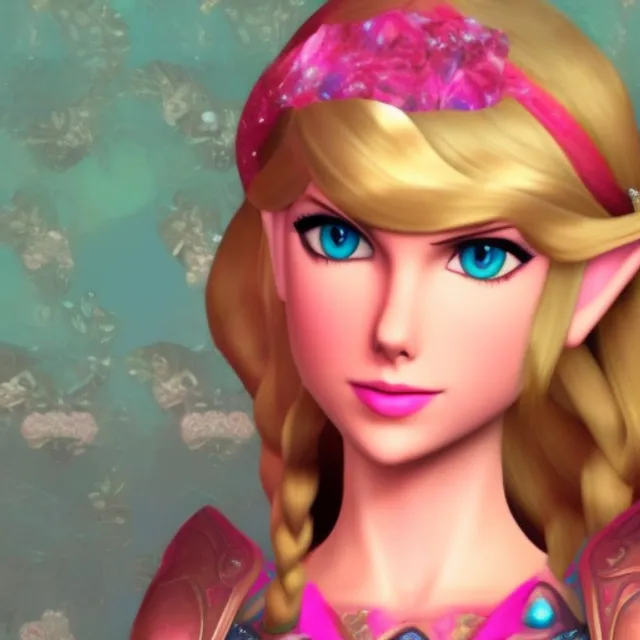 Taylor swift to become princess zelda