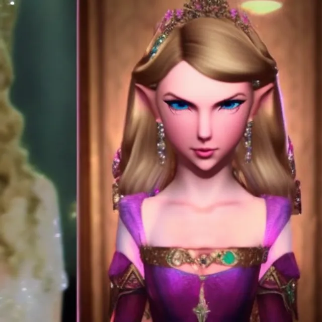 Taylor swift to become princess zelda