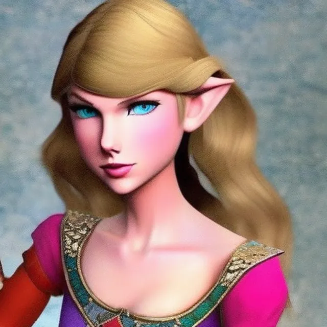 Taylor swift to become princess zelda
