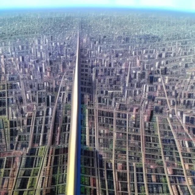 A flight above big cities of the world, high buildings from a bird's perspective, fast travel above the skyline. high in the sky, moving forward to the meadows, grasslands, a bird's perspective of big cities, extremely detailed buildings