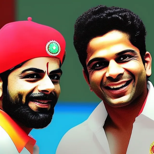 Sachin tendulkar with virat kohli