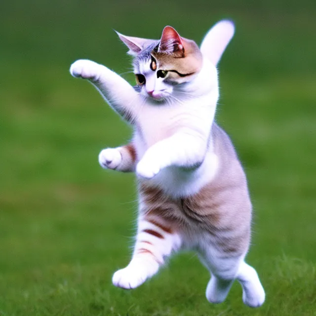 Dancing cat