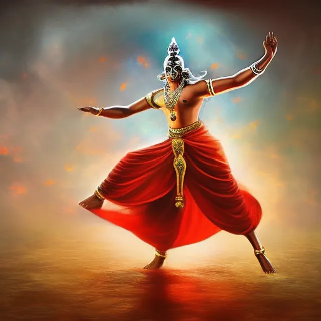 Create a dancing mahadev