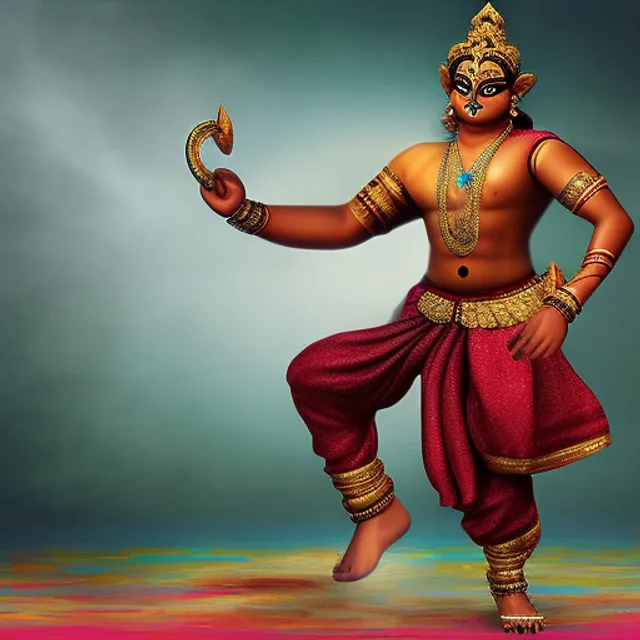 Create a dancing shivshankar
