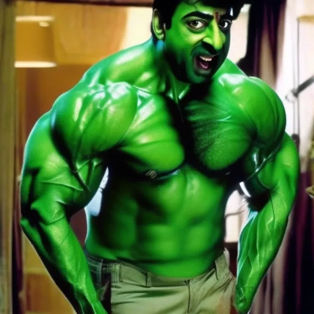 Sunny deol as hulk