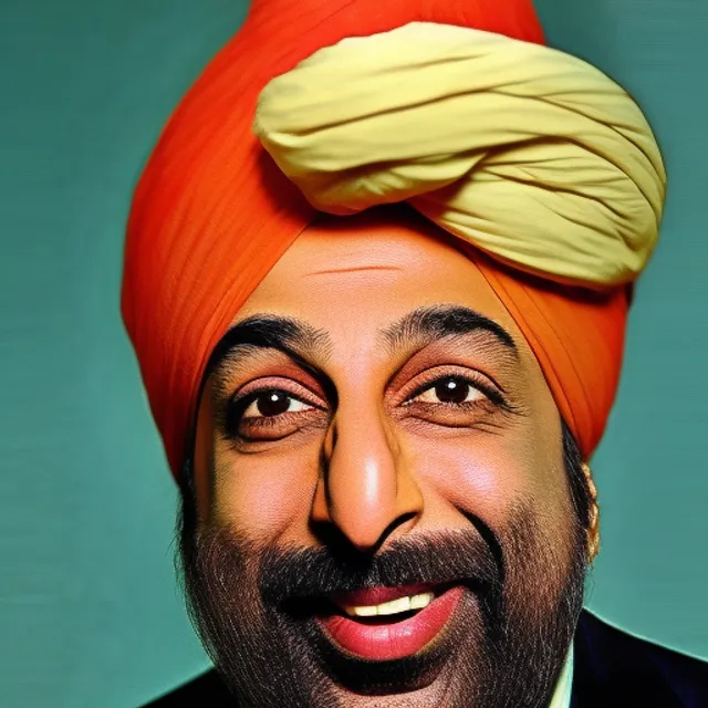 Sunny deol, turban on head