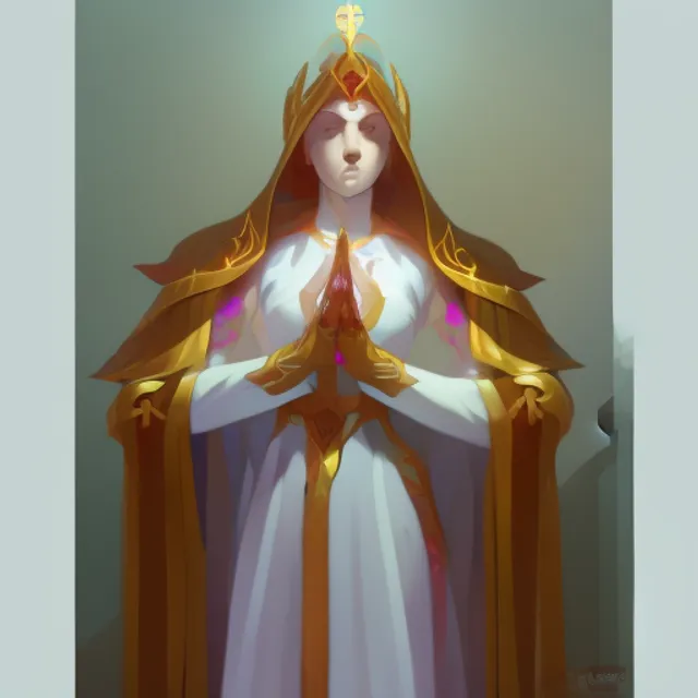 a full body portrait of a beautiful ethereal delicate byzantine roman mage queen meditative sacral pose catholic stages of the cross, intricate, elegant, highly detailed, digital painting, artstation, concept art, smooth, sharp focus, illustration, art by krenz cushart and artem demura and alphonse mucha