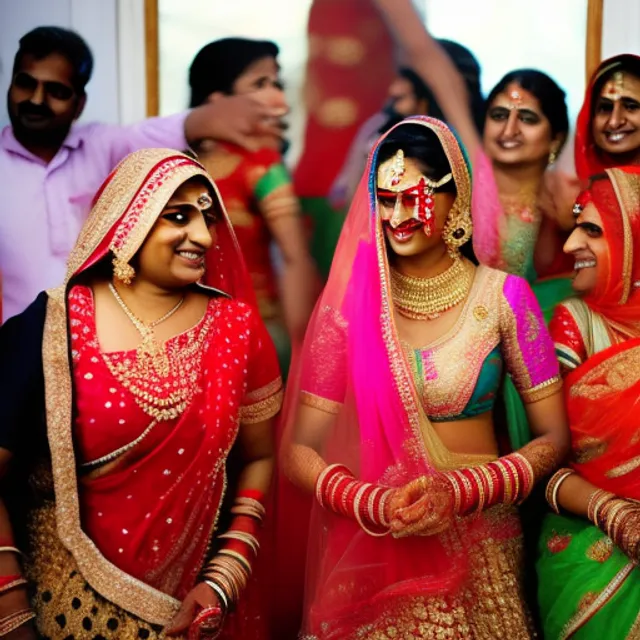 An Indian wedding