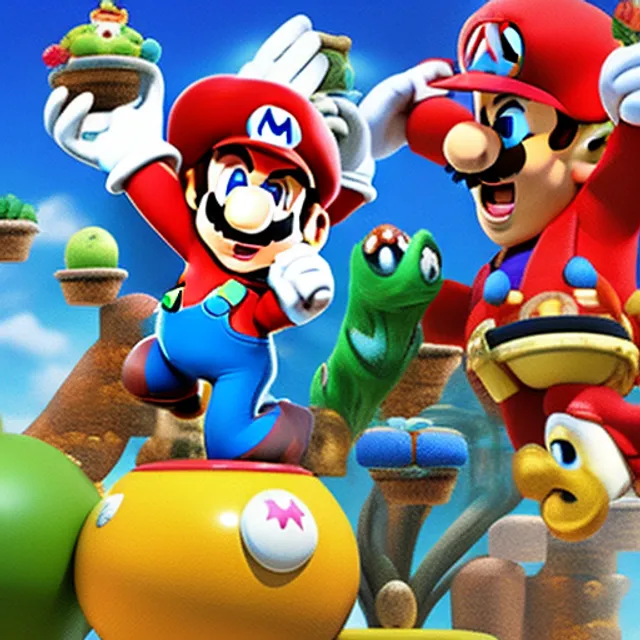 The super Mario bros