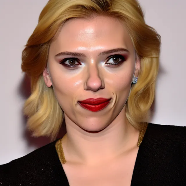 Scarlet johansson looking