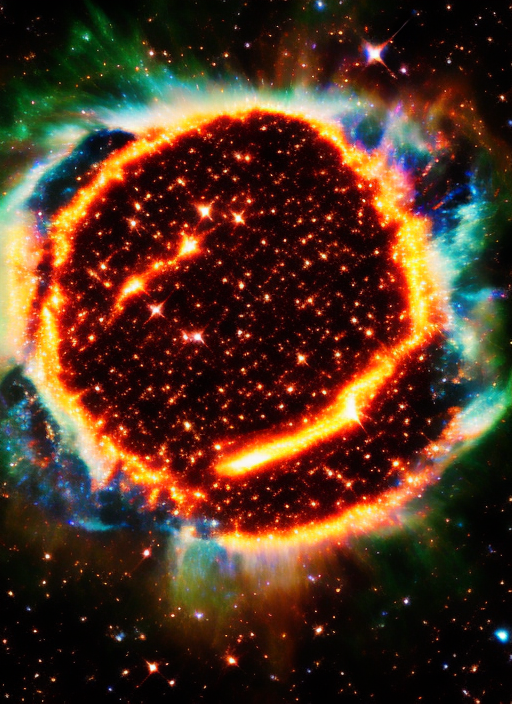 a view of a supernova
