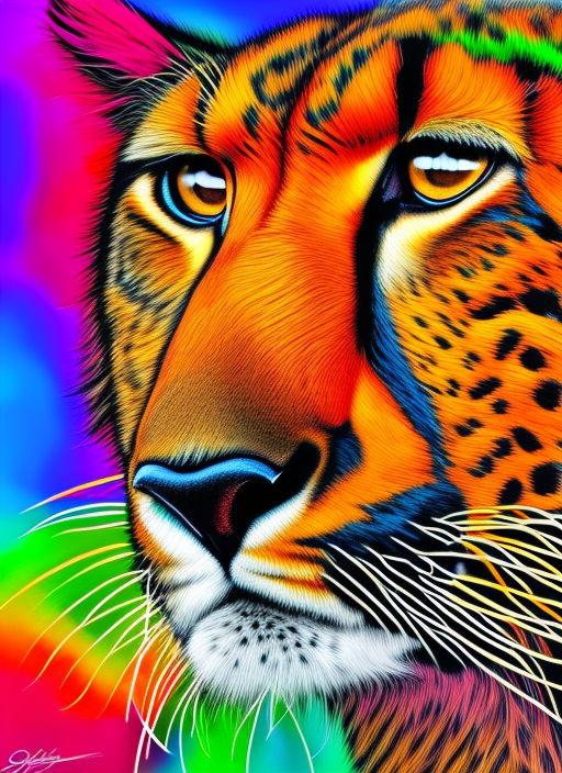 cheetah very intricate, intricate, vibrant, colorful, vibrant, very - detailed, detailed, vibrant. intricate, hyper - detailed, vibrant. intricate, vibrant. intricate, hyper - detailed. intricate, hyper - detailed, vibrant. intricate, vibrant. photorealistic painting of a cheetah hd. hq. hyper - detailed. very detailed. vibrant colors. award winning. 