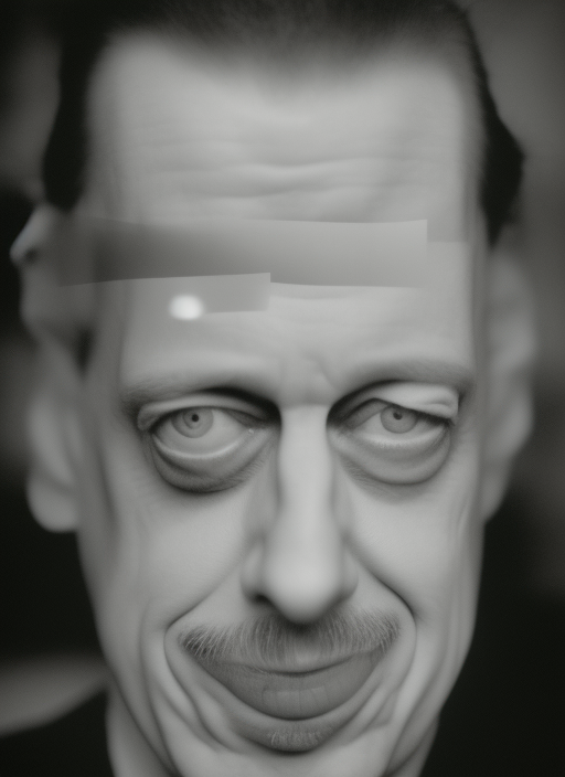 Steve Buscemi winks at you