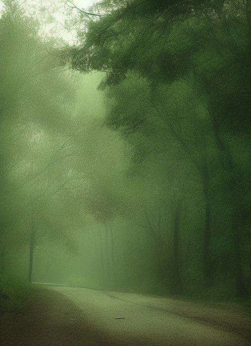 beautiful forest landscape, realistic