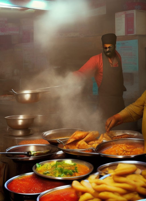 indian street food
