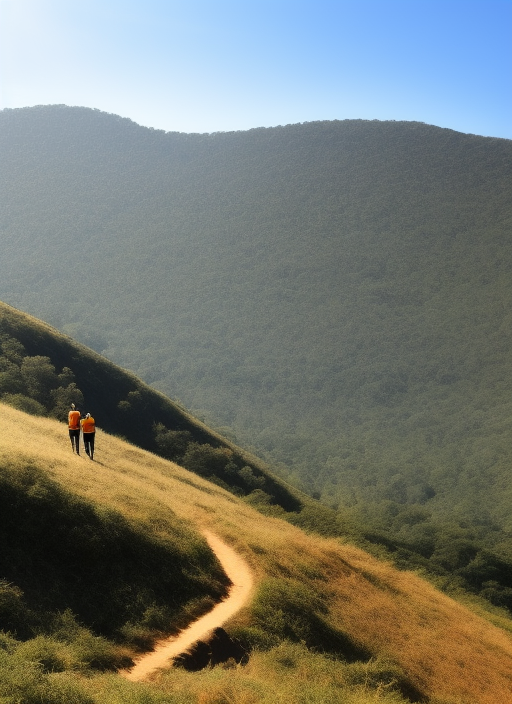 so many hills and he was standing the view is amazing