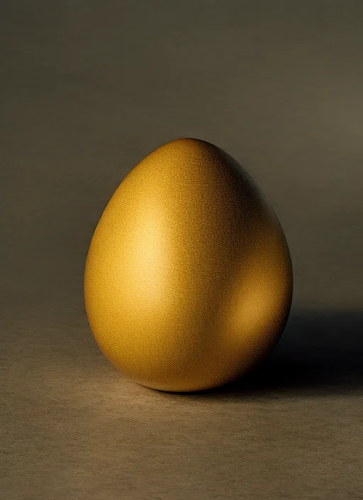 Egg is a box without hinges, key, or lid, yet golden treasure inside is hid.
What is it?