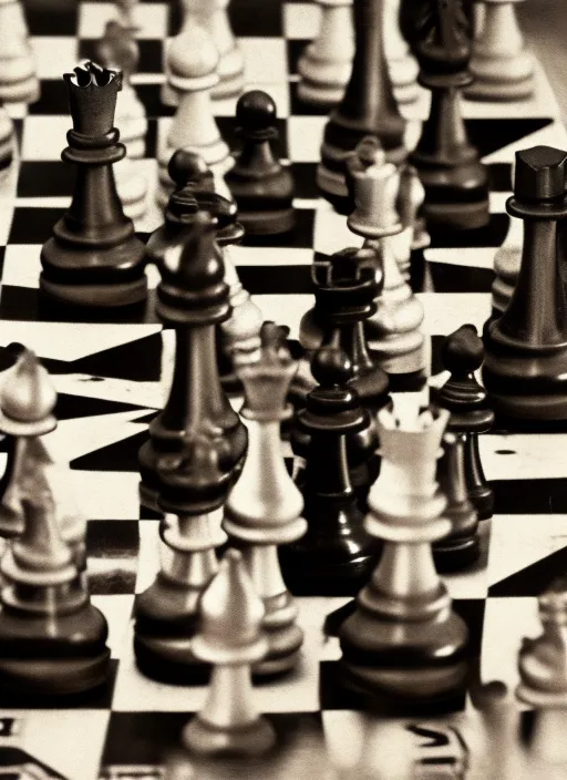 chess game"checkmate." 