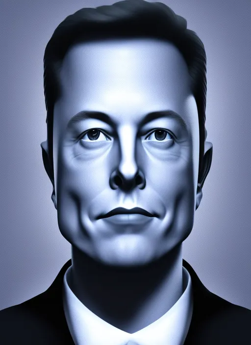 professional fine detailed photo portrait of young Elon Musk, realistic, 3d render
