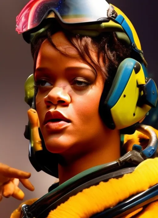 rihanna as a jet pilot