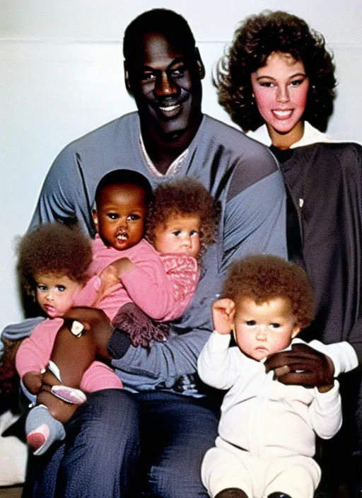 michael jordan as a babysitter