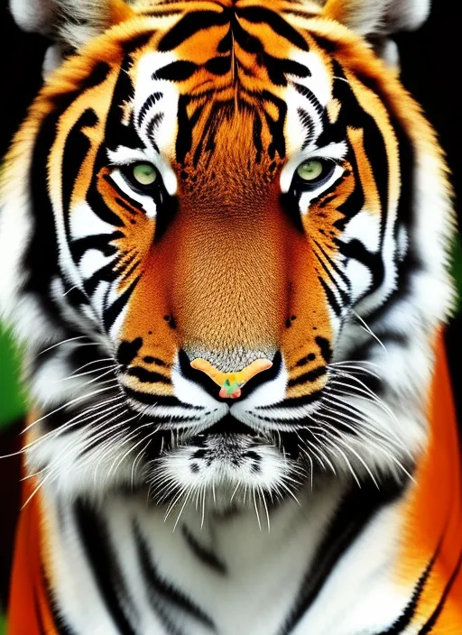 colorful tiger
