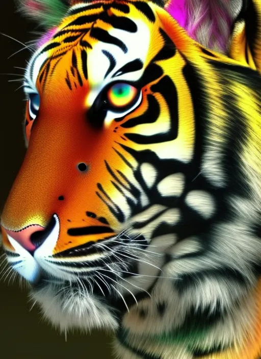 rainbow animation
colorful tiger
