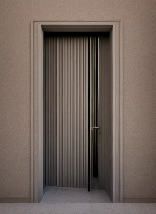 entrance to a Penthouse Suite, closed door