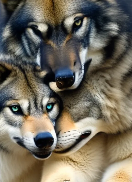 i need a cute wolf with brother
