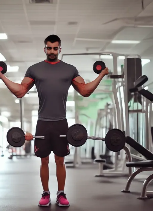 Motivation. Instead of working out, the man is using his muscles to strangle a helpless kitten