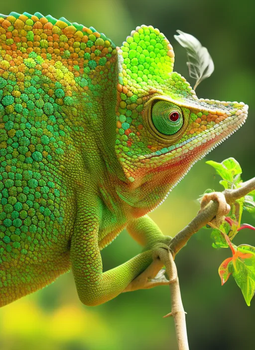 look everywhere before the chameleon