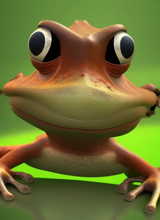 frog 3D 4k