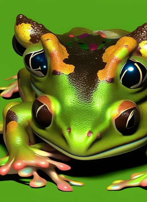 frog 3D 4k