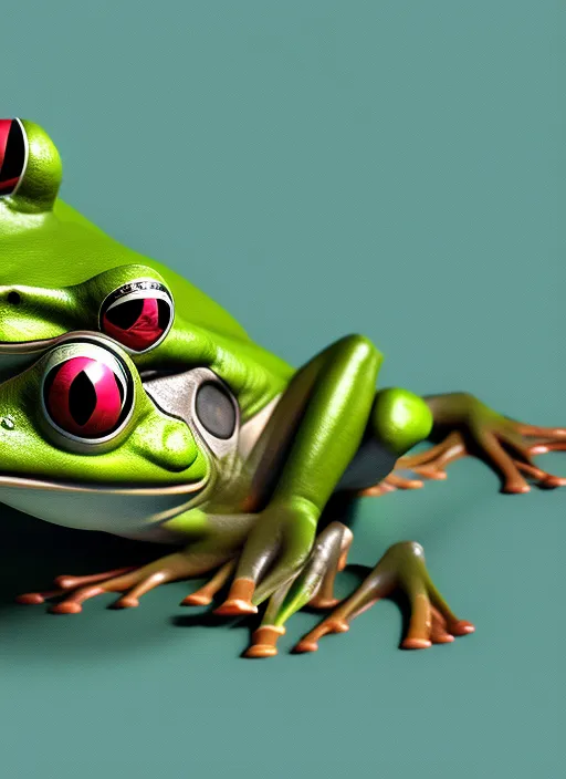 frog 3D 4k